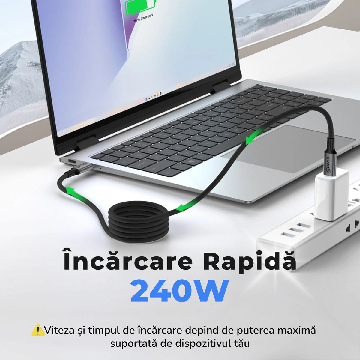 Cablu USB Type-C Incarcare Rapida 240W