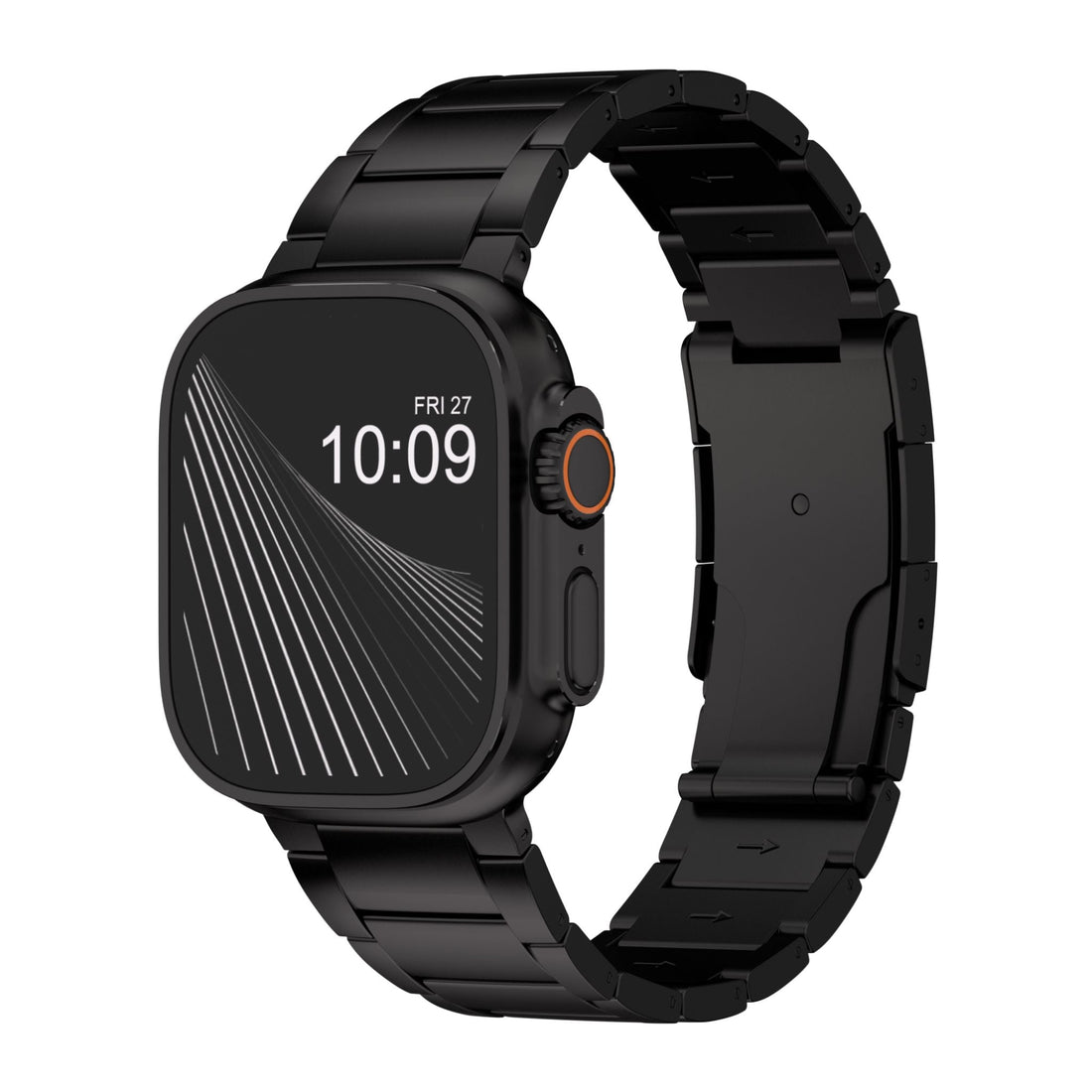 Curea Titan LUVLU® pentru Apple Watch Ultra / Ultra 2, Ultra 3 (49mm), Titan Grad 2, DLC - Curea Titan Ultra - LUVLU®