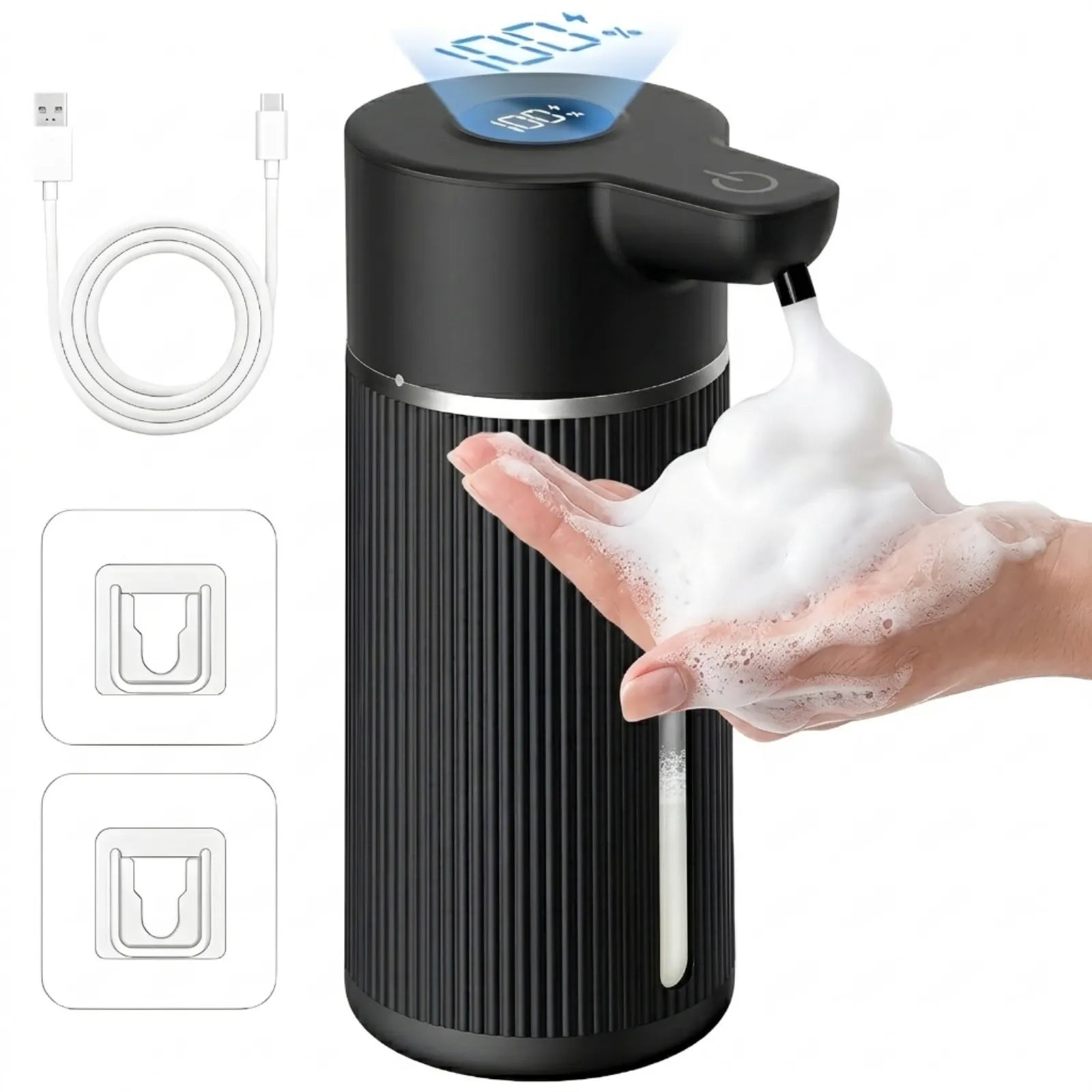 Dozator automat cu senzor inteligent LUVLU negru