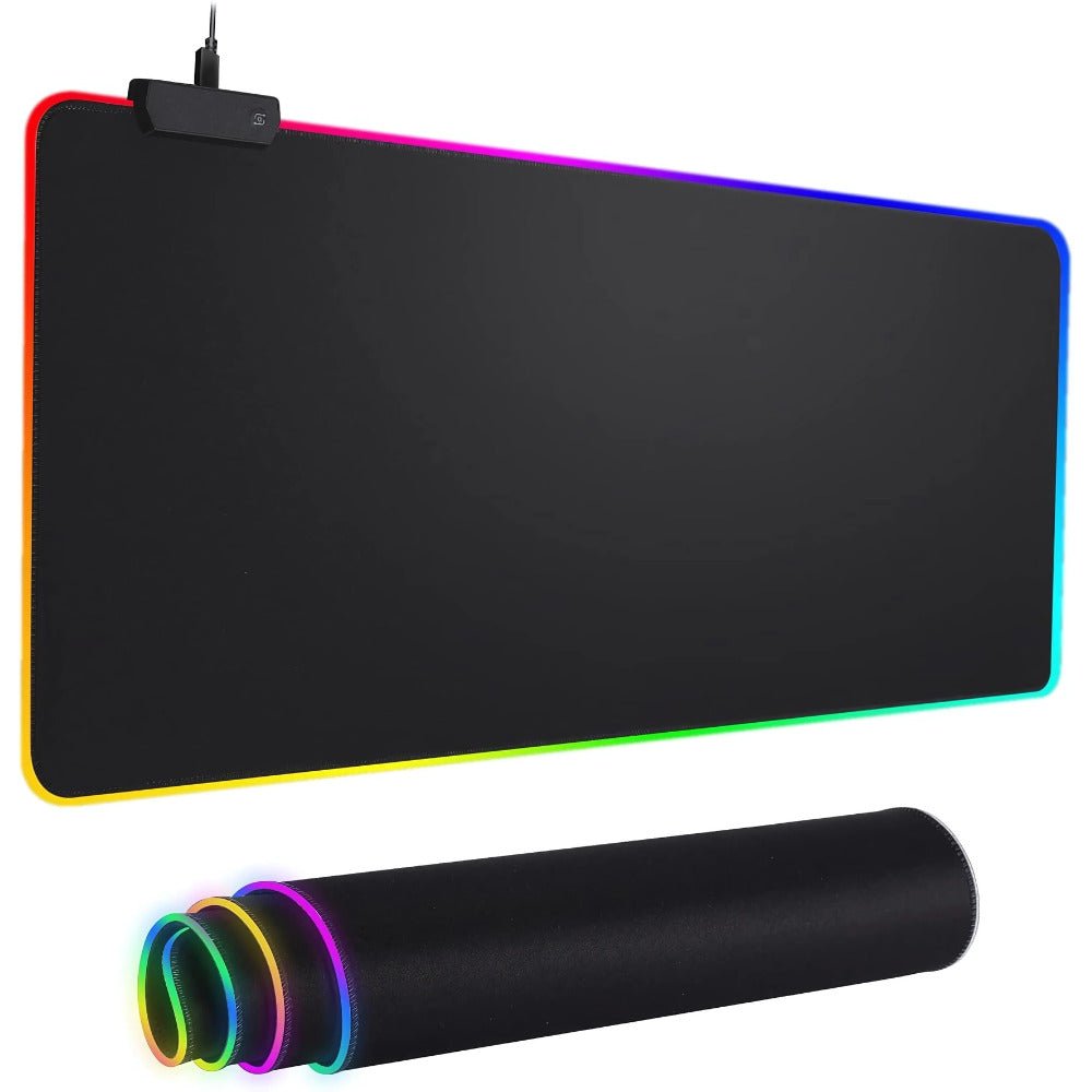 MousePad Gaming XXL cu Iluminare RGB, 11 Moduri LED - LUVLU® - MousePad - LUVLU®