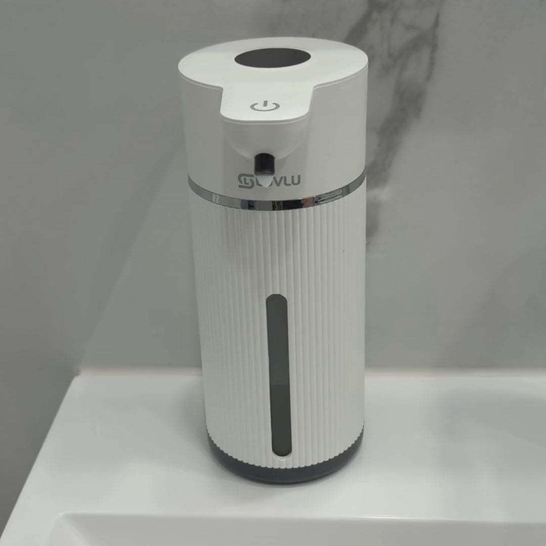 Dozator automat sapun luvlu senzor touchless in actiune